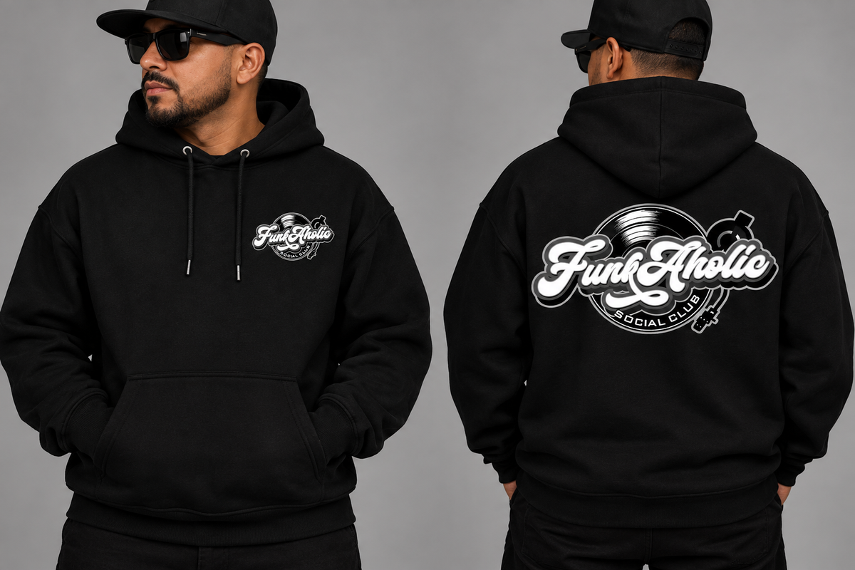 Hoodie Black & White